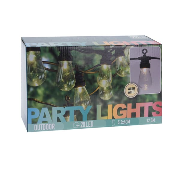 Festlys LED-pærelamper 20 stk.