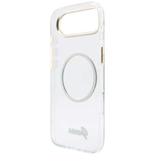 Guess IML Script Metal MagSafe-etui til iPhone Air, klart