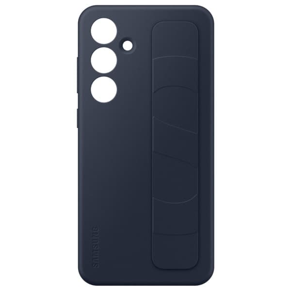 Samsung Standing Grip Cover til Galaxy S24 FE Blå og Sort