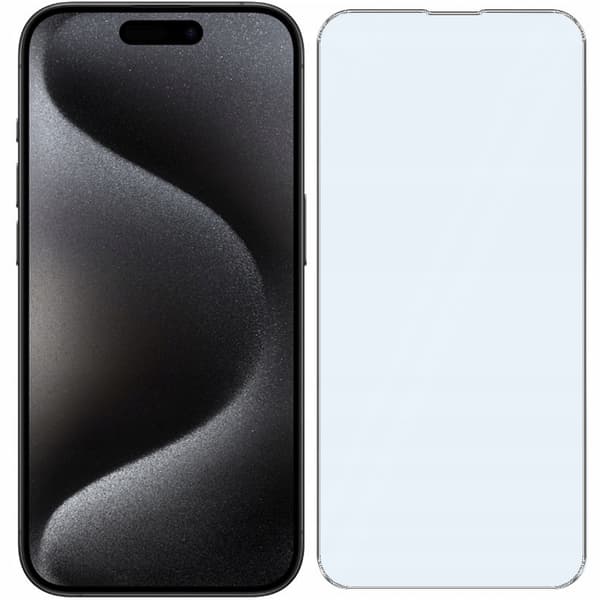 3x Härdat glas för Apple iPhone 15 Pro Max Glas 9H | 3-pack