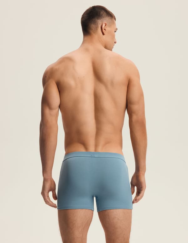 Main Henderson 3-pack boxershorts | marinblå, blå, grön M