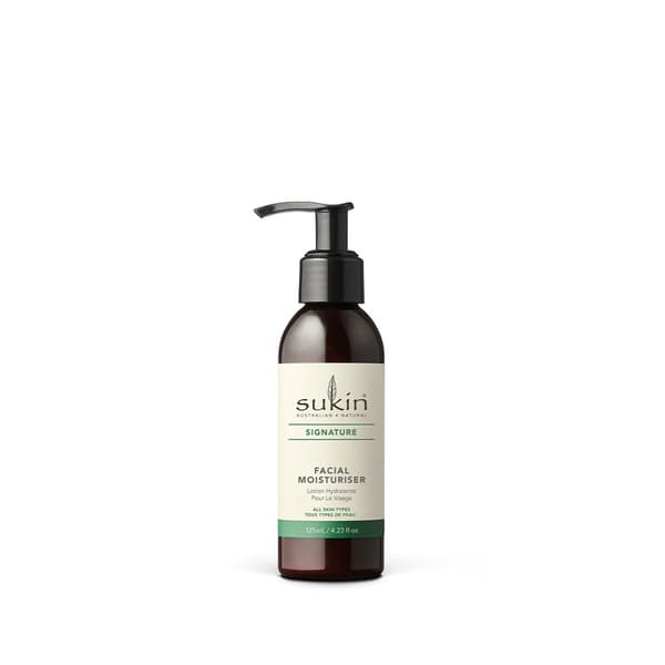 Sukin, Signature, Lätt återfuktande ansiktskräm, 125 ml
