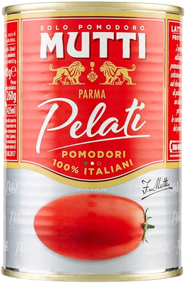 Skalade tomater 400 g - Mutti