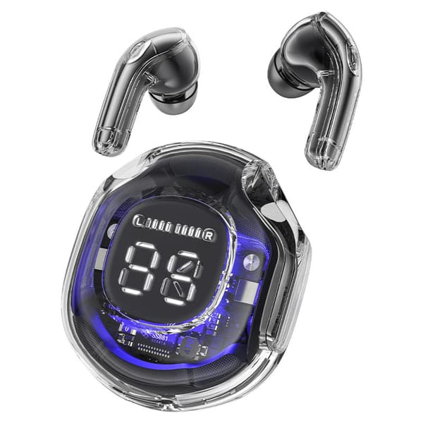 T8 Bluetooth TWS trådløse hovedtelefoner med etui, lilla