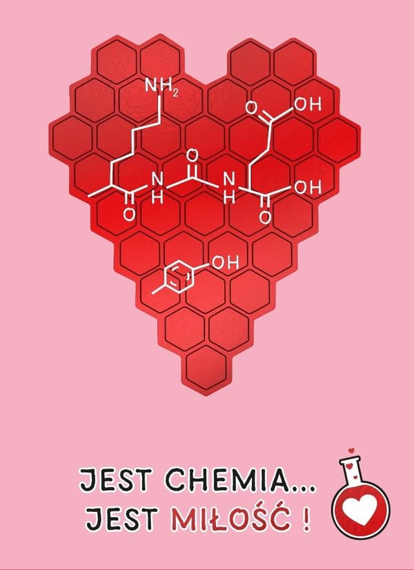 Kort B6 Valentinsdag - Kemi