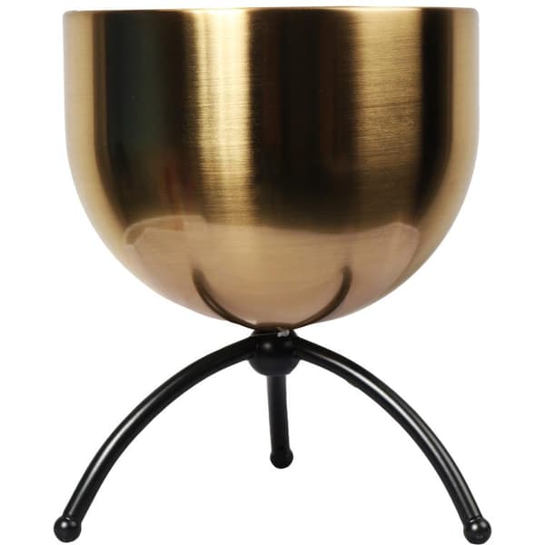 GYLLENE METALLÖVERDRAG FÖR TRE BEN 23 CM