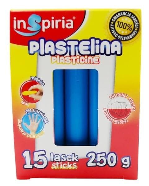 Blå modellervoks 15 pinde 250 g