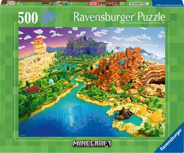 Ravensburger Minecraft-palapeli 500 palaa 12001568