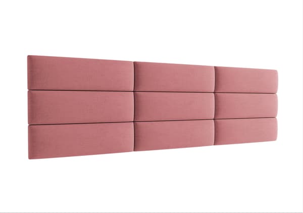Klädd panel 70x15 Magic Velvet 2257 (Dusty pink)