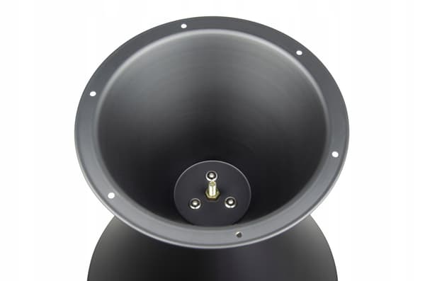 Rund base, bordben, stel, bordpiedestal, sort timeglas, 49 cm