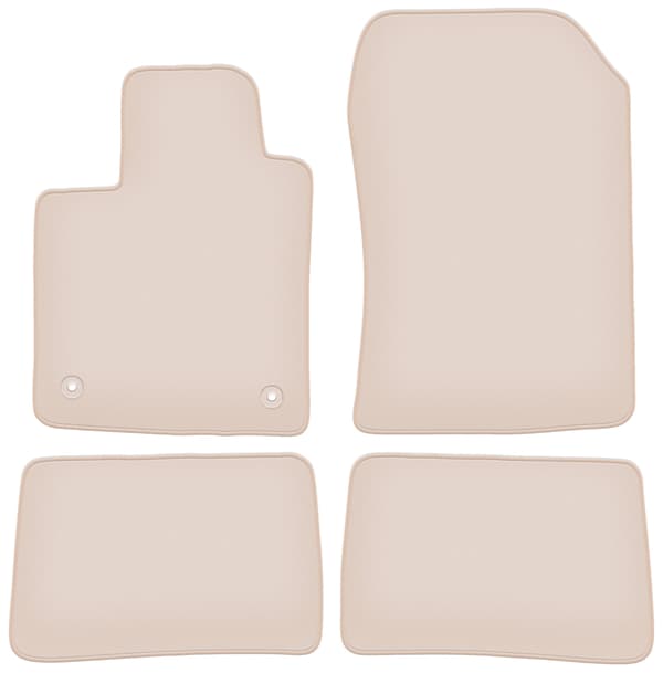 PREMIUM beige gulvmåtter til: Renault Twingo II hatchback 2007-2014