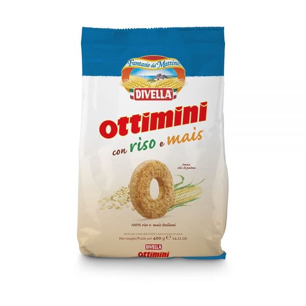 Kager Ottimani ris og majs 400g - Divella