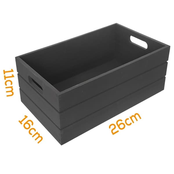 Trækasse til opbevaring 26x16x11 cm