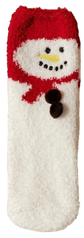 Julesokker Gavesokker Størrelse 30-35 (fluffy 3)