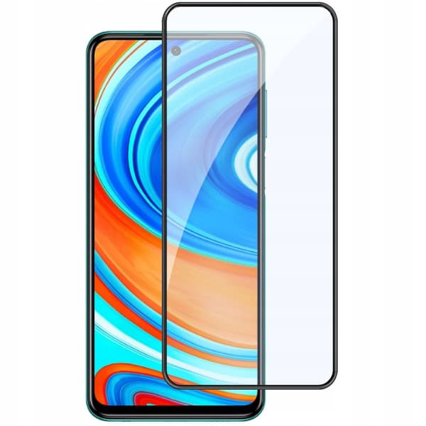 Härdat glas för XIAOMI REDMI NOTE 9 PRO / 9S med helskärmstäckning
