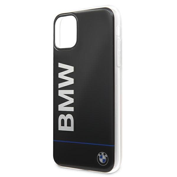 BMW Signature Printed Logo Cover til iPhone 11 Pro Max, Sort