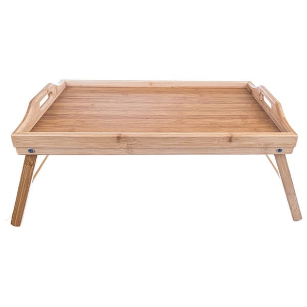 Foldbart morgenbord i træ 50x30x24,5 cm