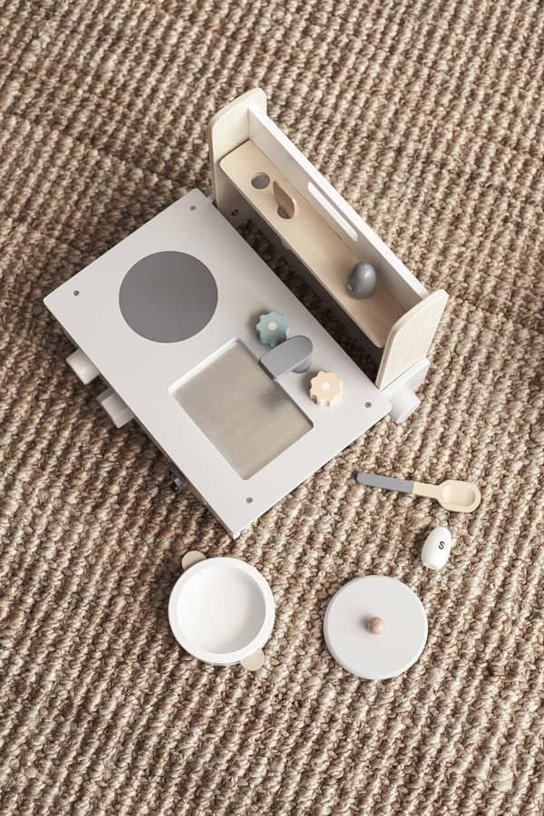 Børnekoncept - KID'S HUB Mini bærbart køkken