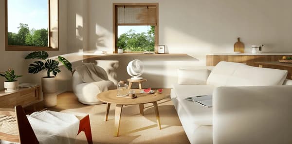 Xiaomi Smart skrivbordsfläkt luftcirkulation (BHR9872EU)