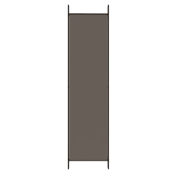 vidaXL 4-panelsskærm, antracit, 200x200 cm, stof