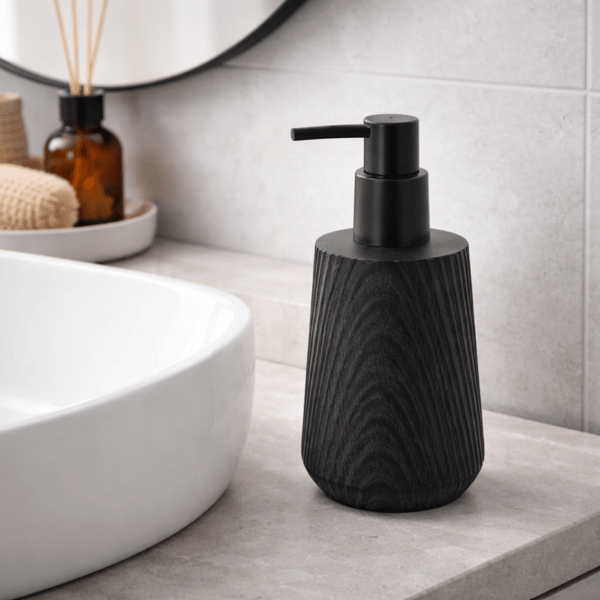 Morgan tvålpump 350ml svart
