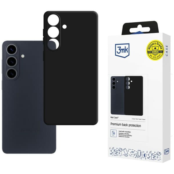 3MK Matt Cover til Galaxy S26+ Sort