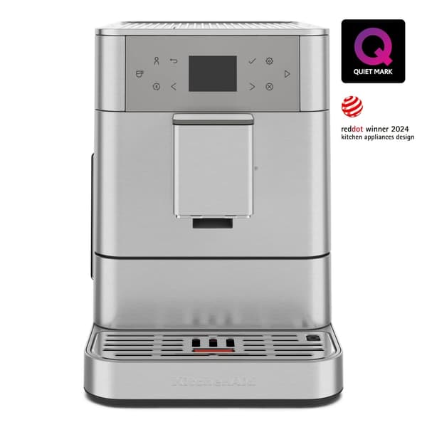 KitchenAid KF6 Automatisk Kaffemaskine KitchenAid Farve: Børstet Stål