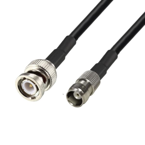Antennekabel BNC / wt / TNC / gn LMR240 10m