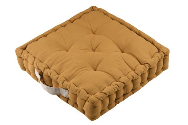DUO gulvpude 45x45 honninglys