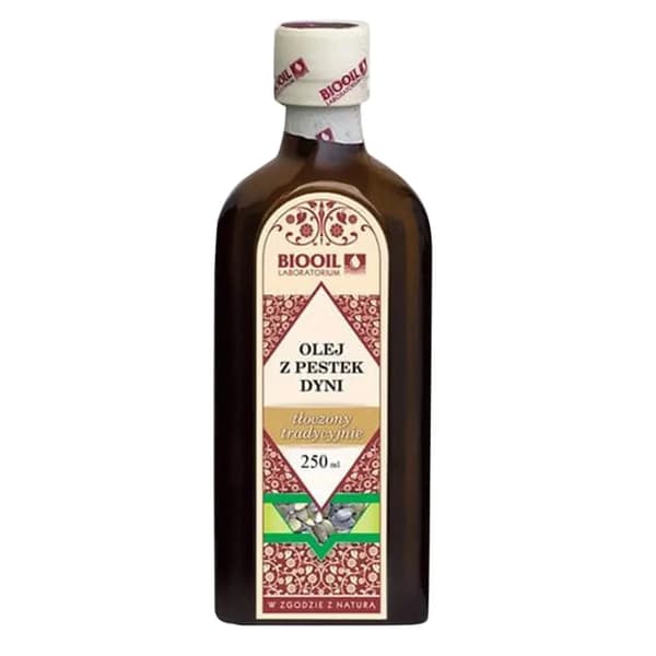 Kurpitsaöljy 250 ml - bioöljy