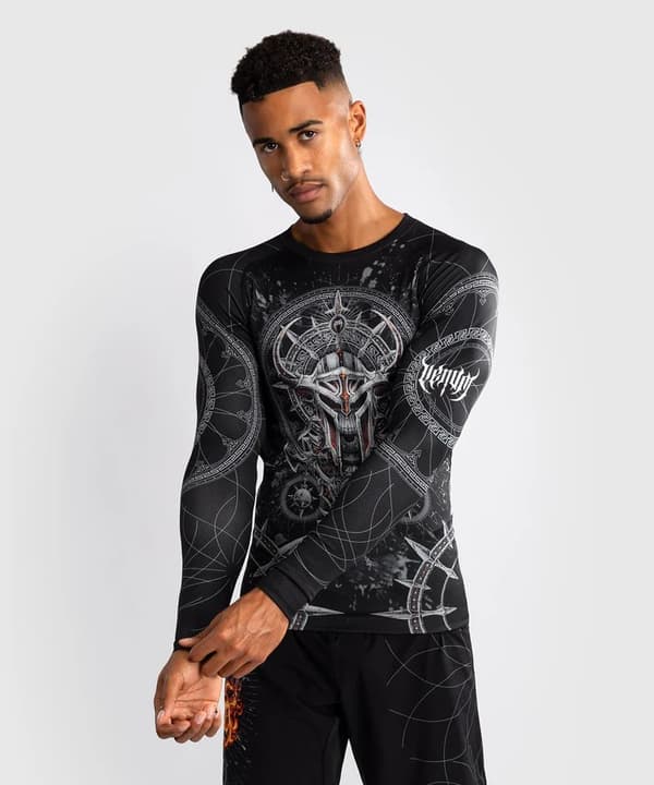 Venum Rashguard Gladiator 5.0 Långärmad Svart-silver M