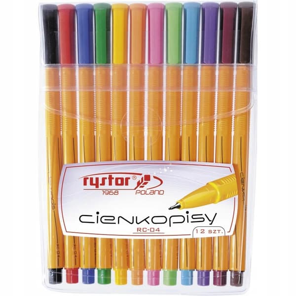 Fineliner RC-04 Mix 12 st. 2404