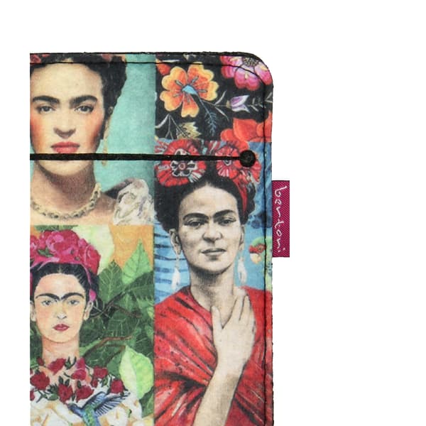 Arco Design 6-7" e-boksfodral - EcoFilc, Modern Frida-tryck, Grå, Passar Kindle / PocketBook