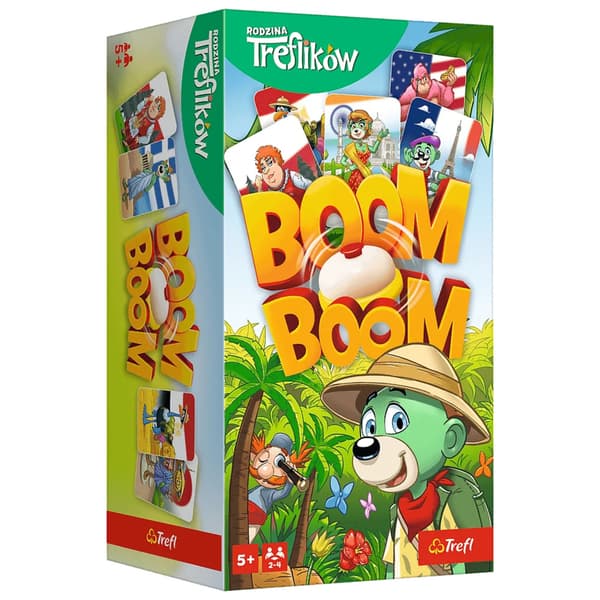 Boom Boom Treflik -perhepeli Trefl 02822