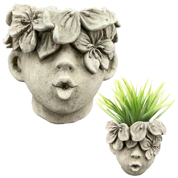 Blomkruka med blomkrona höjd 13,5