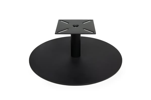 Drejebase til drejestol, sort, stærk, SCB001, diameter 58 cm