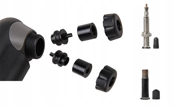 Cykelreparationssats, flaskfodral med korg