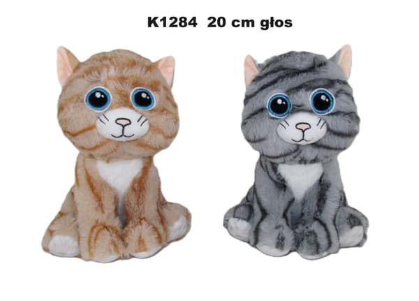 Katt med röst 20 cm MIX