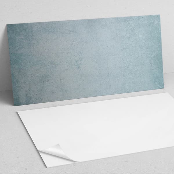 Keittiöaiheinen vinyylilaattasetti, sileä pinta, 10x40x20 cm