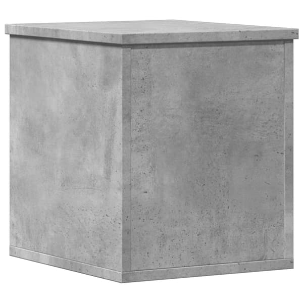 vidaXL kommode, betongrå, 30x35x35 cm, træbaseret materiale