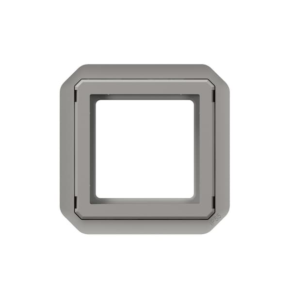 Arteor/Mosaic-adapter uden klap, mekanisme - grå, ny plexo 55