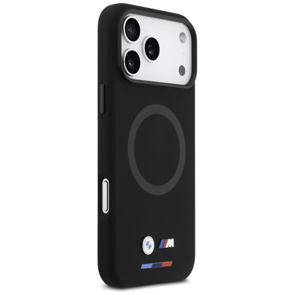 BMW M Silikone Logo MagSafe-cover til iPhone 17 Pro Max, sort