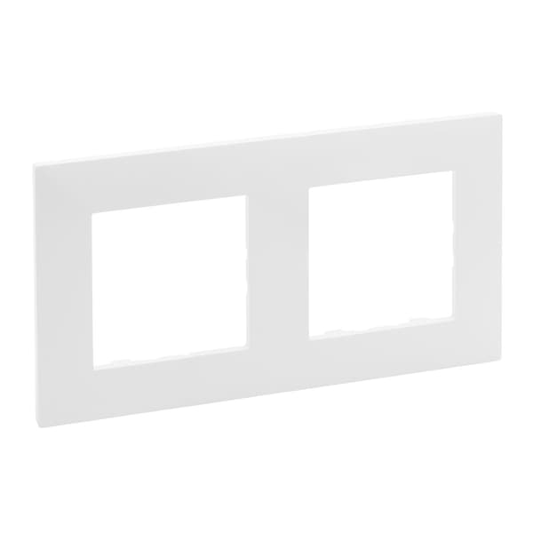 Dobbelt stel 2x - hvid, niloe trin