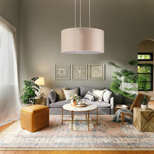 Tornado BAXL1 lampa, beige sammet
