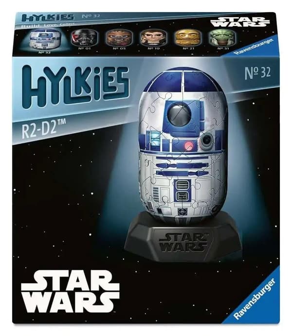 Hylkies 3D-pussel: Star Wars R2-D2