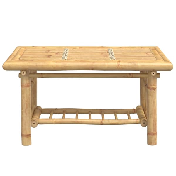 vidaXL Soffbord, 70x45x36 cm, bambu