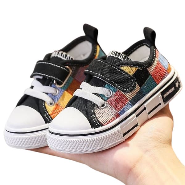 Permani Ternet Sort Børnesneakers 31