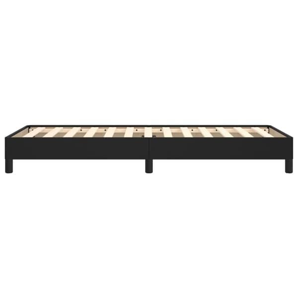vidaXL sengestel sort 90x190 cm kunstlæder