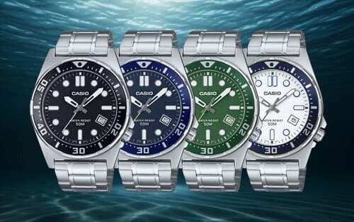 Herreur Casio MTD-135D-1A med æske