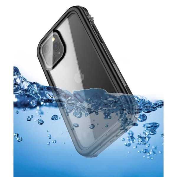 Vandtæt IP67-cover til iPhone 12 - Sort
